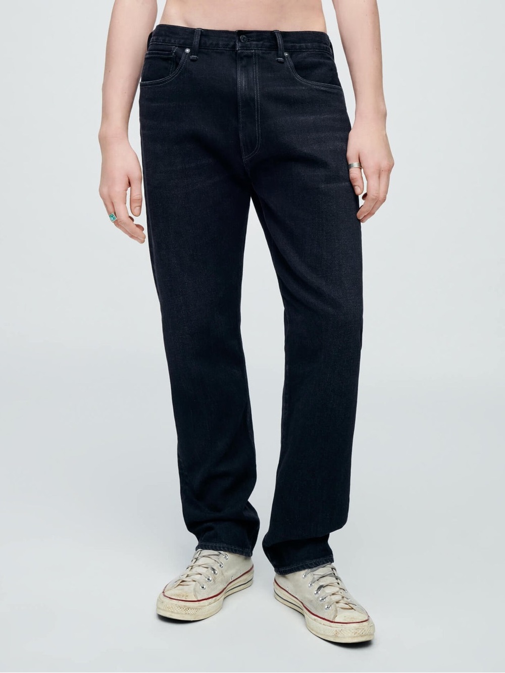 RE/DONE 60s Slim Men's Jeans - Pitch Black